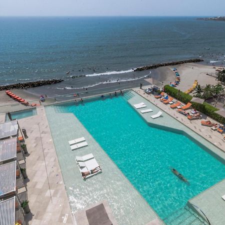 41st Fl Beach Condo in Bocagrande Cartagena Esterno foto