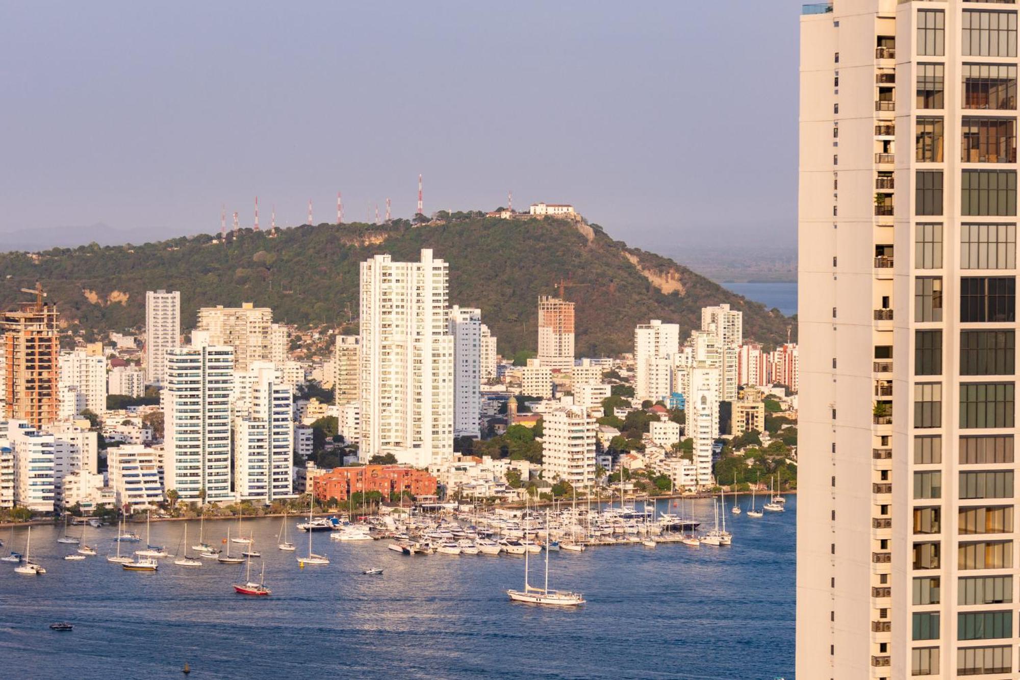 41st Fl Beach Condo in Bocagrande Cartagena Esterno foto