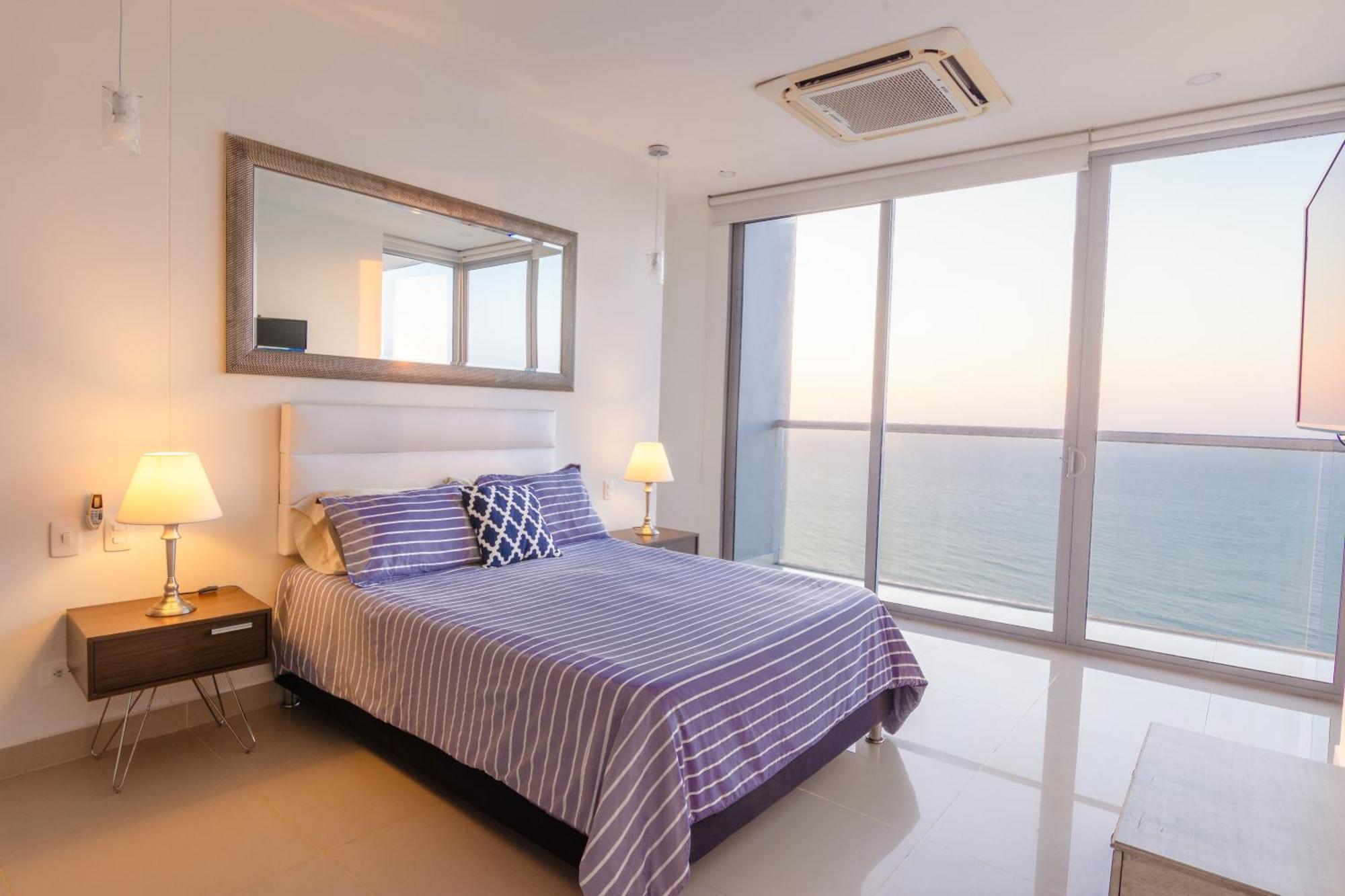 41st Fl Beach Condo in Bocagrande Cartagena Esterno foto