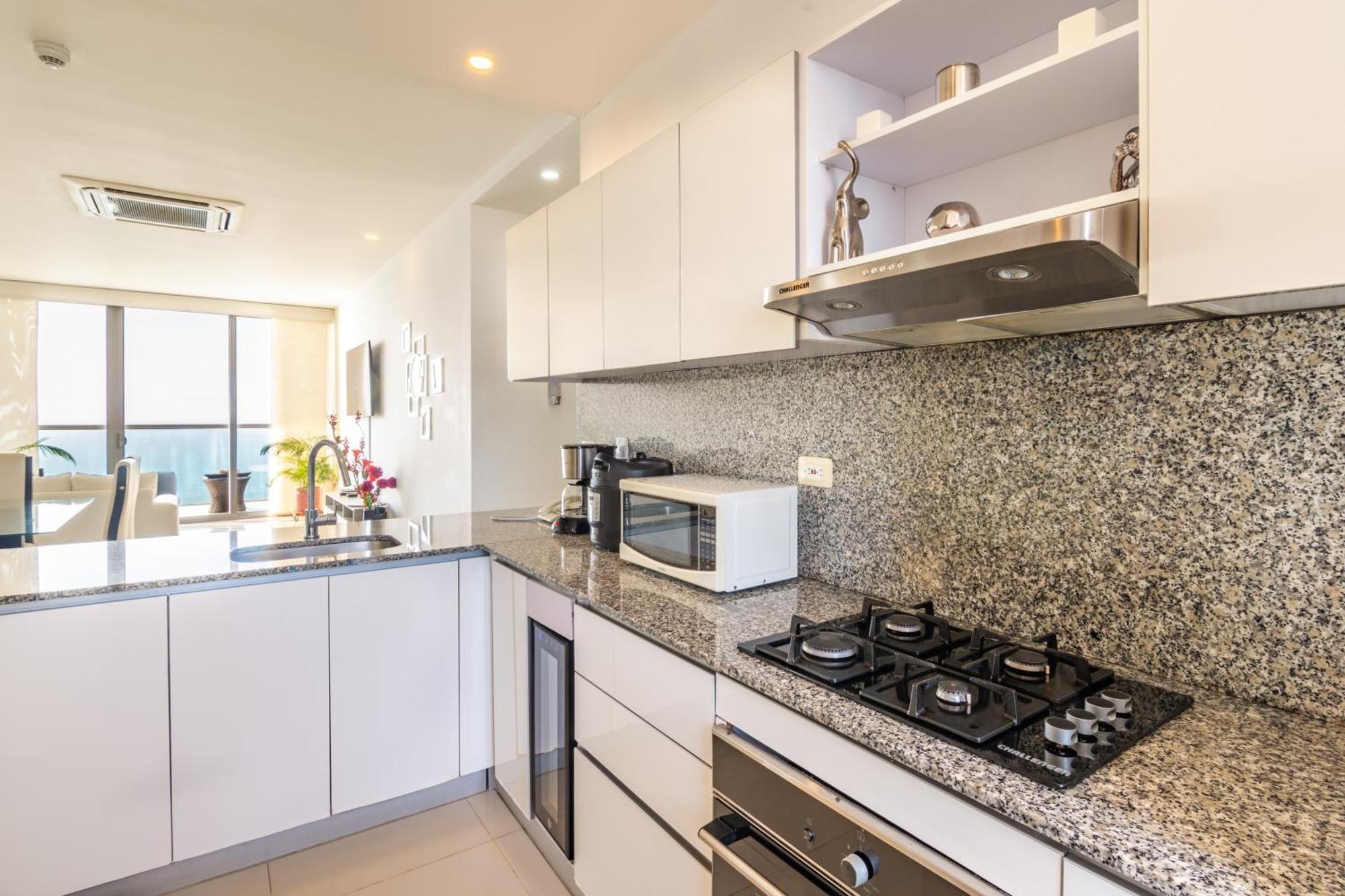 41st Fl Beach Condo in Bocagrande Cartagena Esterno foto