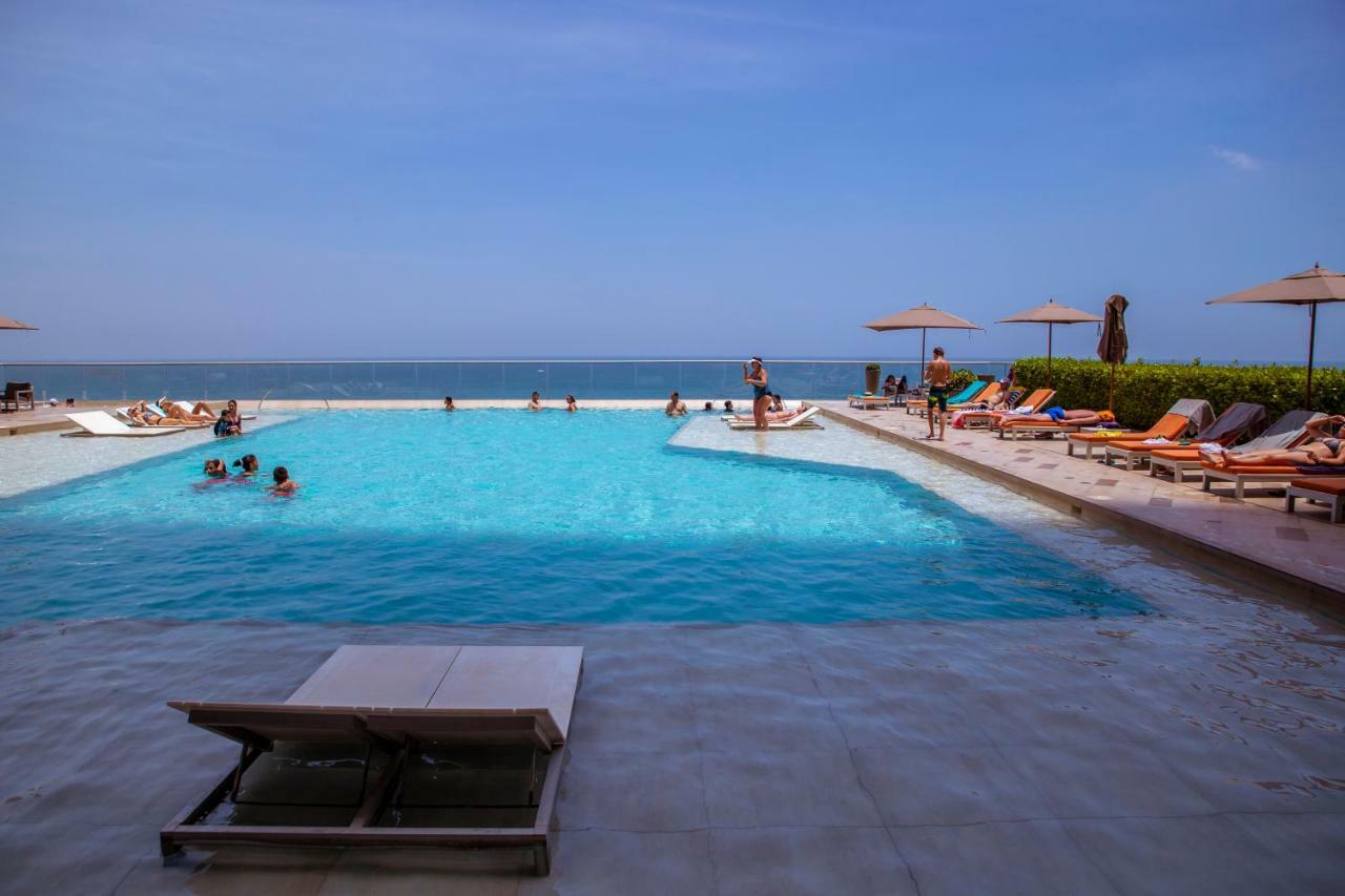 41st Fl Beach Condo in Bocagrande Cartagena Esterno foto